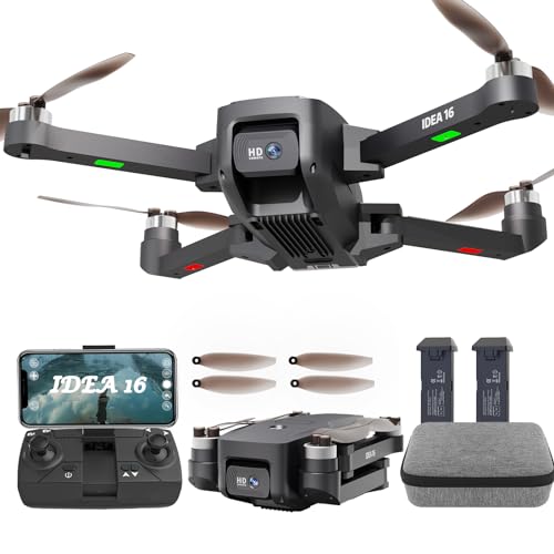 le-idea Drone avec Caméra 4K, Drône RC avec 2 Caméras Vitess