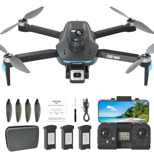 HYTOBP S162 MAX Drone avec camera 8K professionnel GPS Quadr